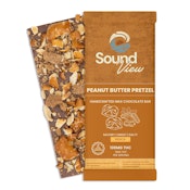 SoundView Peanut Butter Pretzel Milk Chocolate Bar 99.8mg I 00093