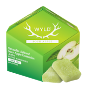 Sour Apple (S) | 10mg 10pk Gummies | Wyld