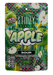 STIIIZY - Stiiizy Sour Apple 100mg Gummies PD