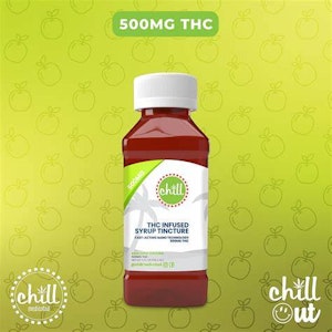 CHILL MEDICATED - Sour Apple Syrup - 500mg - CME