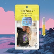 Friendly Brand Sour Banana Live Resin Cartridge 1.0g
