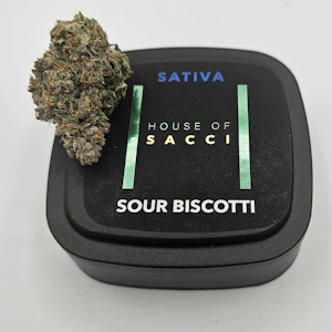 HOUSE OF SACCI - Sacci | Sour Biscotti  | Ounce | Sativa