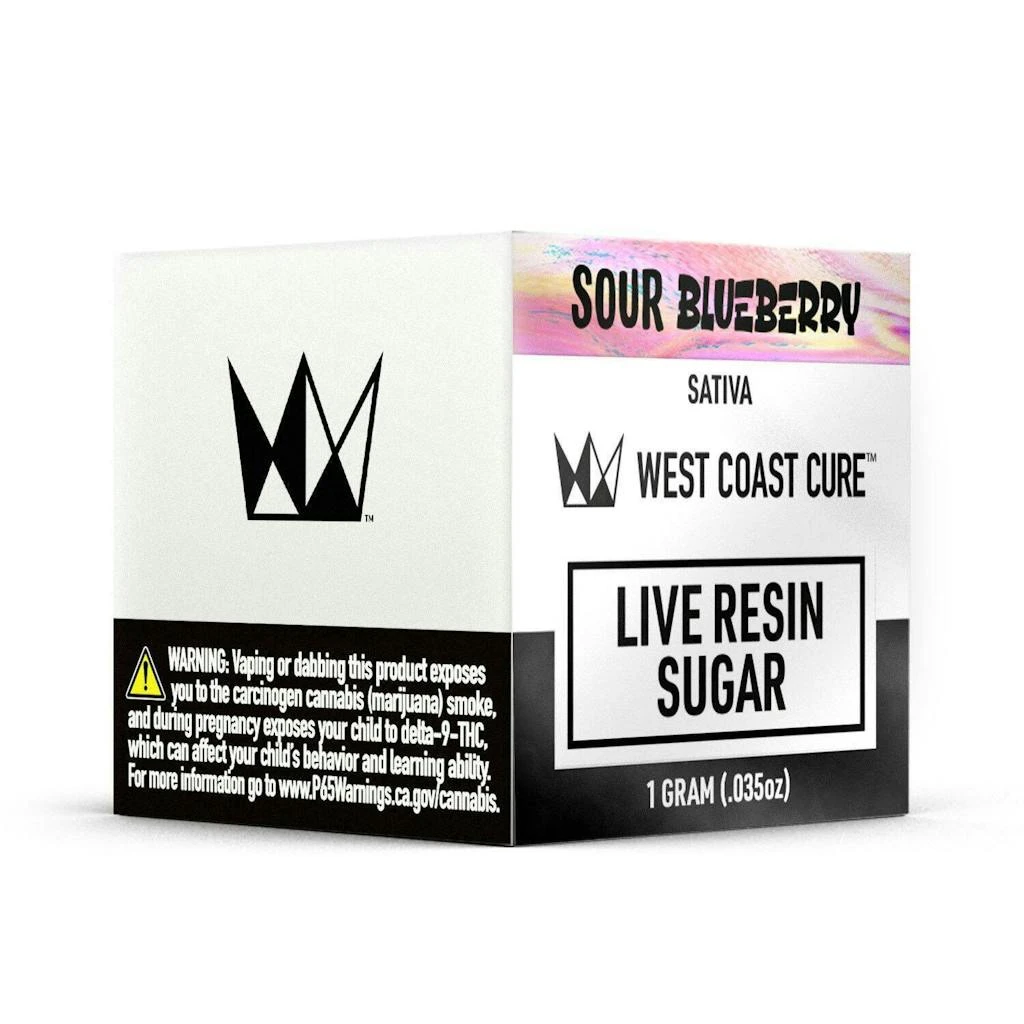 West Coast Cure - West Coast Cure Sour Blueberry Live Resin Sugar 1.0g Main Image