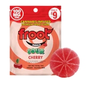 Sour Cherry (I) | 100mg THC Gummies | FROOT