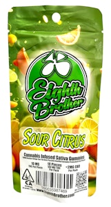 Eighth Brother's - Eighth Brother's - 10pc. 100mg THC - Sour Citrus (Sativa)