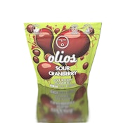 Sour Cranberry | Live Rosin Gummies | 100mg/10 Pieces | Olio