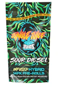 Jungle Juice-Sour Diesel 14pk-Infused Pre Roll-Hybrid-48.2%