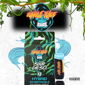 Jungle Juice Distillate Disposable Sour Diesel 2g