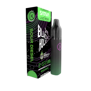 Kosmik Blackhole - Sour Diesel (2g) Live Resin Disposable