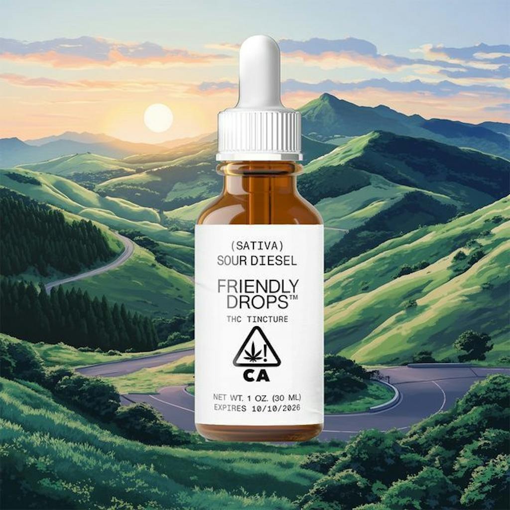 Friendly Brand Sour Diesel Full Spectrum Tincture 30ml (1000mg)