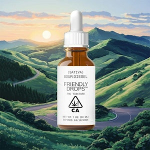 FRIENDLY BRAND - Friendly Brand Sour Diesel Full Spectrum Tincture 30ml (1000mg)