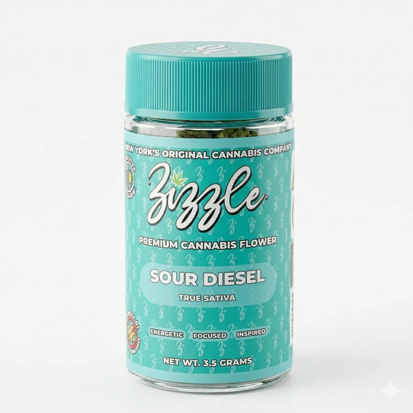 Zizzle - Sour Diesel - 3.5g Flower Main Image