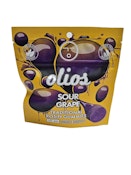 Sour Grape | Live Rosin Gummies | 100mg/10 Pieces | Olio
