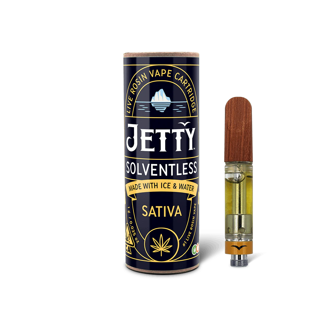 Jetty Extracts - Sour Strawberry | Solventless Cartridge | 1g Main Image