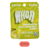 Whoa - Rosin - Sour Lemon Drop - Edible - 100mg