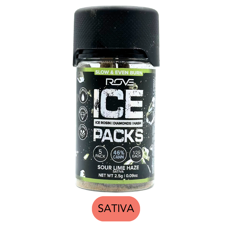 Sour Lime Haze - Infused Preroll Pack - 5pk - 2.5g