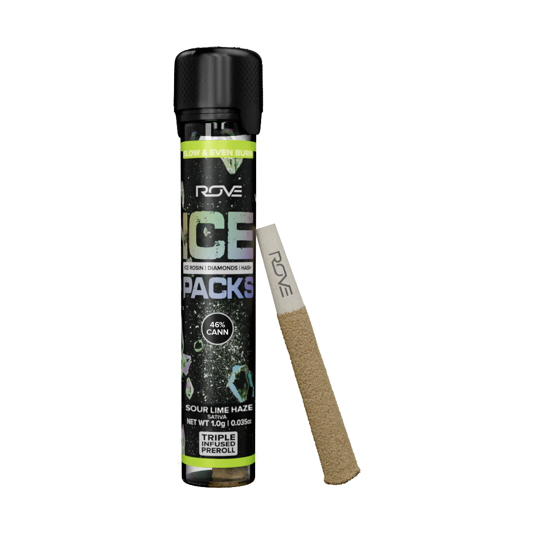 ROVE - Rove - Sour Lime Haze - Triple Infused Preroll - 1g Main Image