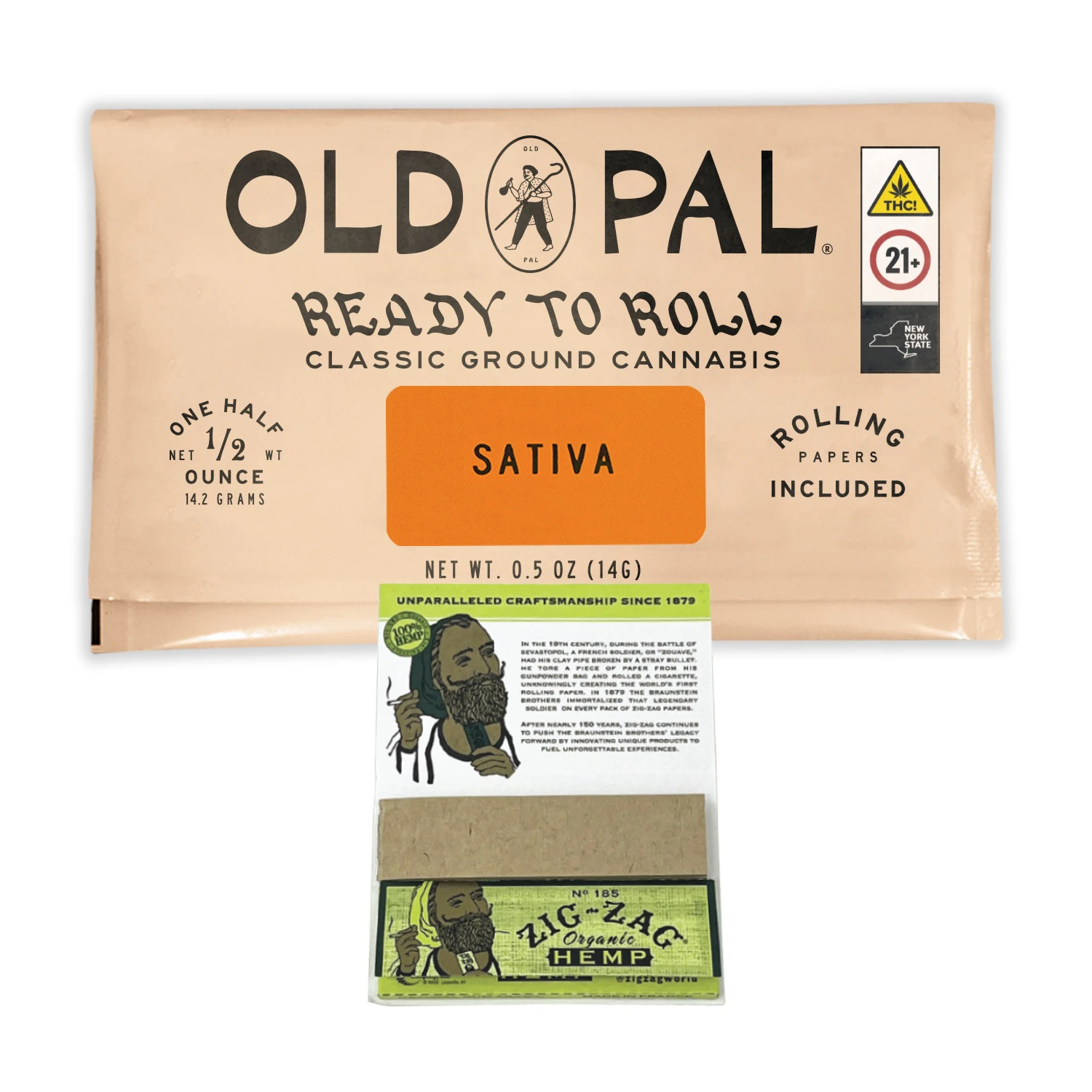 Old Pal - Sour Mimosa | Pre-Ground Flower | 14g | Old Pal Main Image