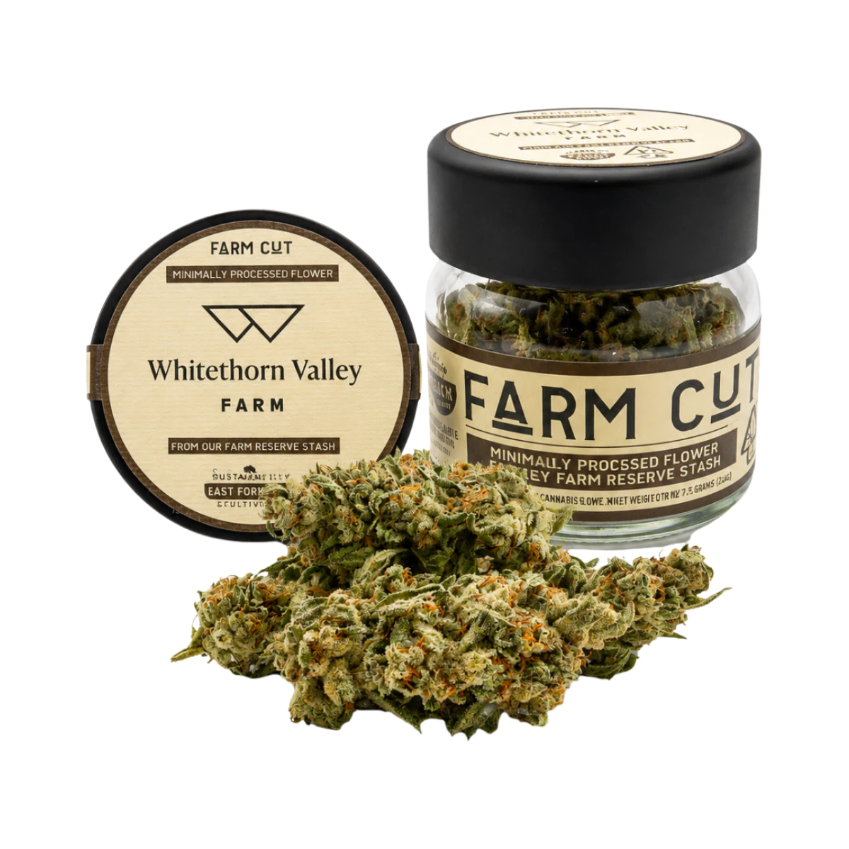 Farm Cut - Sour Peaches (I) | 7.5g Sungrown Flower | Farm Cut x Whitethorn Valley Farm Main Image