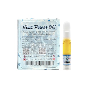 COLD FIRE - ColdFire x KushCo Sour Power OG Cured Resin Juice Cart 1.0g