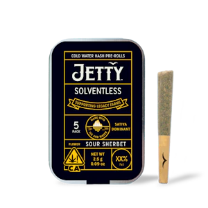 Jetty Extracts - 5pk - Sour Sherbet - Solventless - 2.5g (SH) Jetty