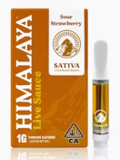 Himalaya 1g Sour Strawberry Live Sauce Cartridge