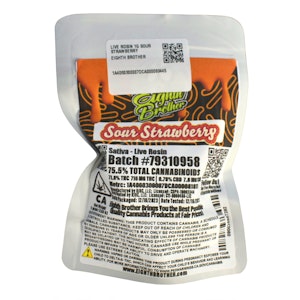 EIGHTH BROTHER - Eighth Brother Sour Strawberry Live Rosin 1.0g Half off Right Now!