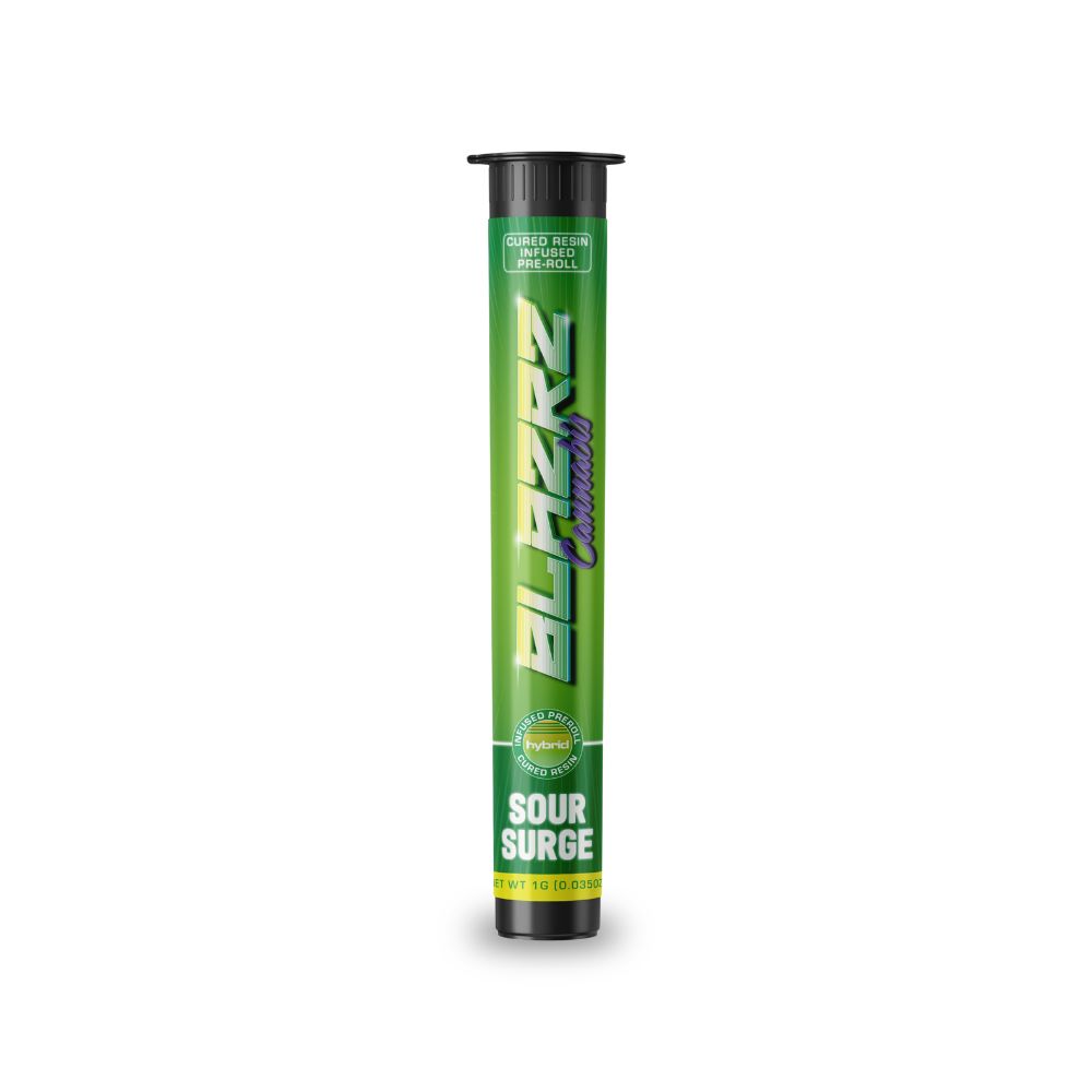 Sour Surge 1g Infused Preroll - BLAZRZ