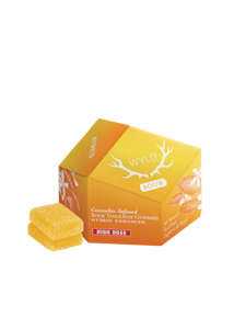 WYLD -  Wyld-Sour Tangerine-Hybrid-High Dose-10 Pieces-200mg