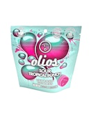 Sour Tropical Punch | Live Rosin Gummies | 100mg/10 Pieces |  Olio