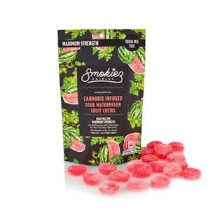 SMOKIEZ - Sour Watermelon (1,000mg) Gummies (H)