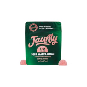 Jaunty - Sour Watermelon | Gummies | 20mg/2 Pieces | Jaunty