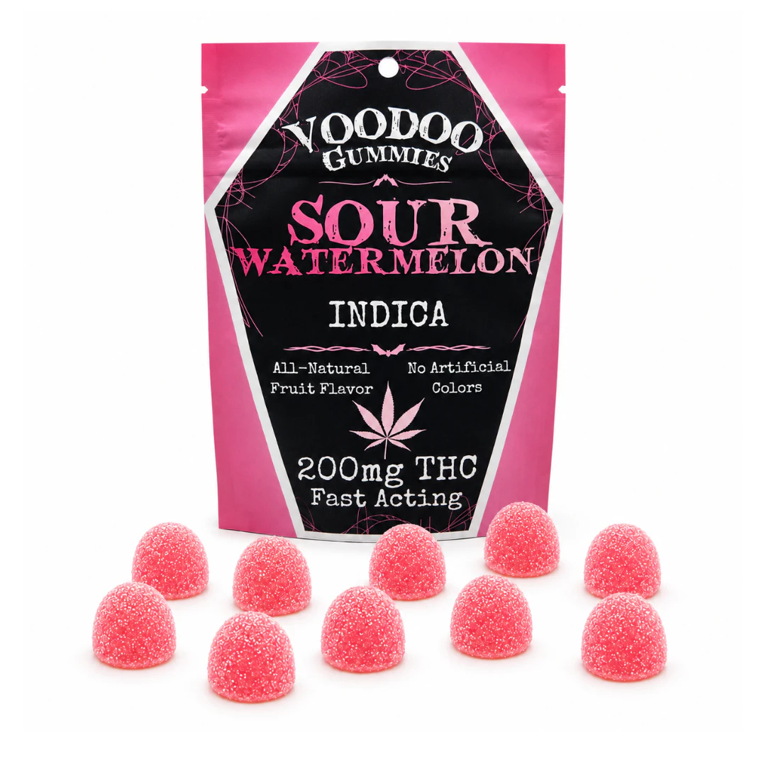 Voodoo - Sour Watermelon 10x20mg Gummies Main Image