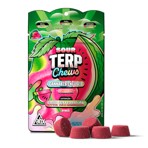 ABX - ABX - 20ct. 100mg THC Terp Chews - Sour Watermelon (Hybrid)