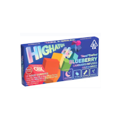 Sour Blueberry Gummies | 10pk 100mg gummies | Highatus