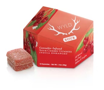WYLD - Wyld Sour Cherry Gummies