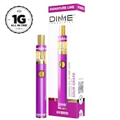 Dime 1g Sour Grape AIO Disposable