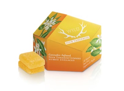 WYLD - Wyld Sour Tangerine Gummies 10pk