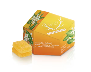 WYLD - WYLD - Sour Tangerine Hybrid Gummies 100mg