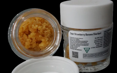 GreenCo Ventures - Sour Strawberry Banana Sherb | 14g | Jar
