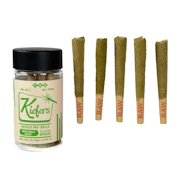 Kiefers - Sour Apple Glue - Infused Prerolls - 5 x 0.7g