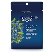 Sour Blueberry Gummy | 200mg 1:1 (THC:CBN)