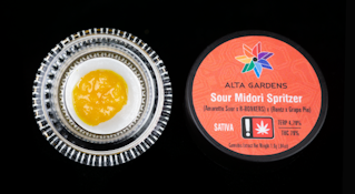 Sour Midori Spritzer, Cured Resin