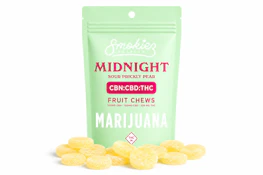 SMOKIEZ - PRICKLY PEAR 1:1:1 CBN:CBD:THC 100 MG GUMMIES