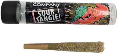 Trap House - Sour Tangie Dubbz (Sativa) Infused Preroll - 1.25g