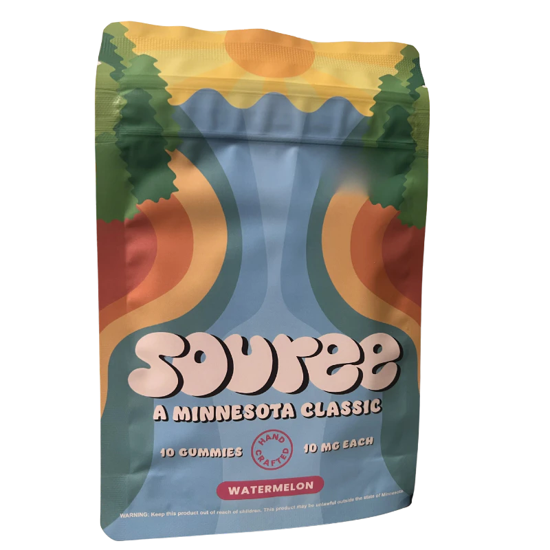 Souree - Gummies | Watermelon | 10m THC | 10 count Main Image