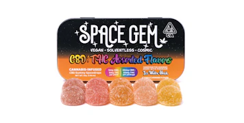 Space Gems - 10pk 1:1 CBD:THC SpaceDrops - Assorted Flavors 