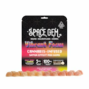 Space Gems - 20pk 100mg Sativa Mini Gems - Vibrant Focus