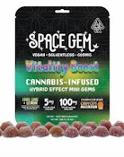 Space Gems - Vitality Boost Hybrid Effect Mini Gems - Gummies - 20pk 100MG
