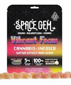 Space Gems - Vibrant Focus Sativa Effect Mini Gems  - Gummies -  20pk 100MG
